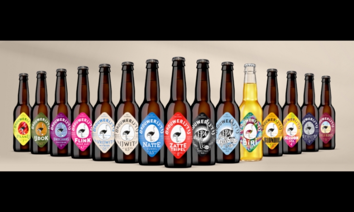 Brouwerij t IJ bieren met nieuwe labels uit 2021